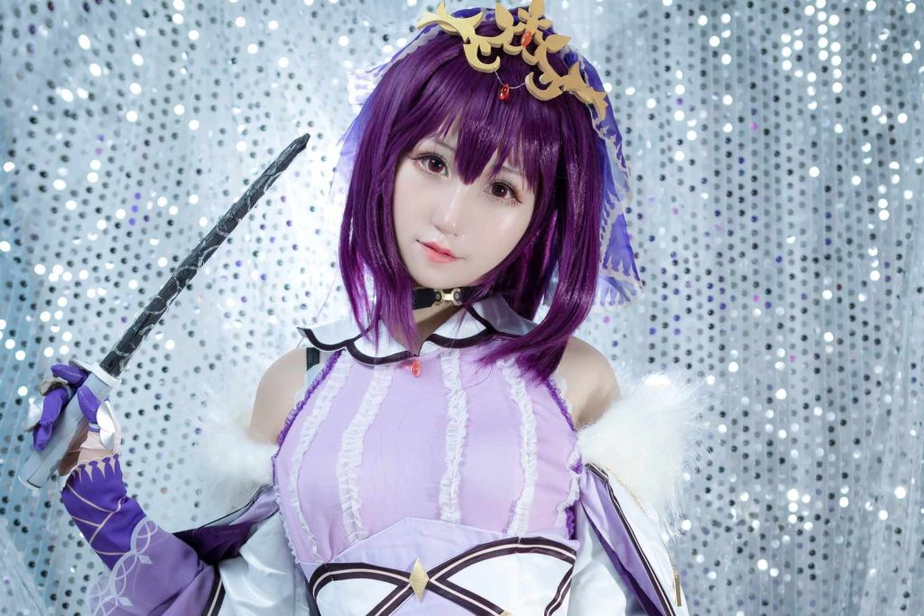 KuukoW Scathach Caster [23P-121MB]-绅士网
