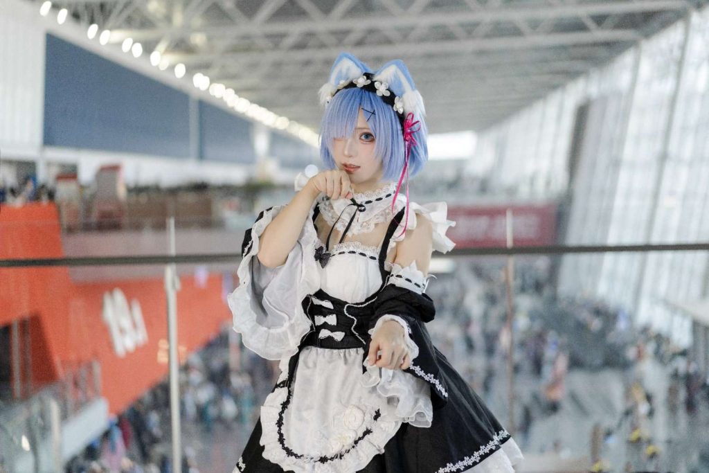 花柒Hana 萤火虫CPGZ07动漫嘉年华 猫猫蕾姆 [107P-1V-889MB]-绅士网