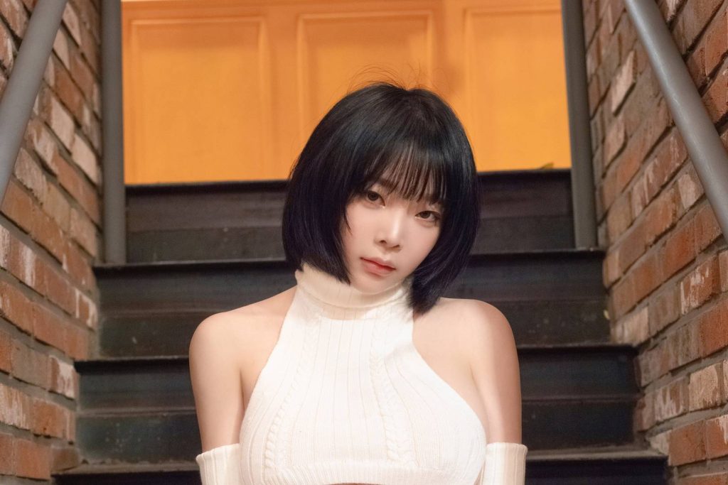 姜仁卿 Fantrie PPV White lingerie [15P-1V-290MB]-绅士网