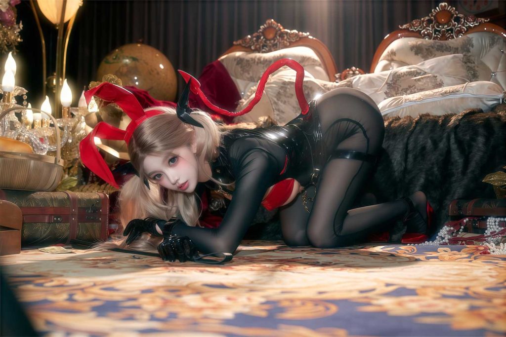 过期米线线喵 恶魔兔兔 [56P-413MB]-绅士网