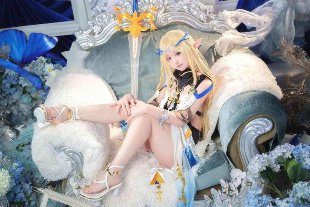 Seele麦麦 鸣潮 菲比&卡提希娅 蓝色花海物语 [96P-316MB]-绅士网