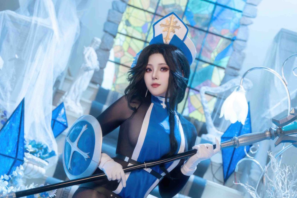 Natsuko夏夏子 NIKKE 梅登 冰玫瑰 [71P-661MB]-绅士网