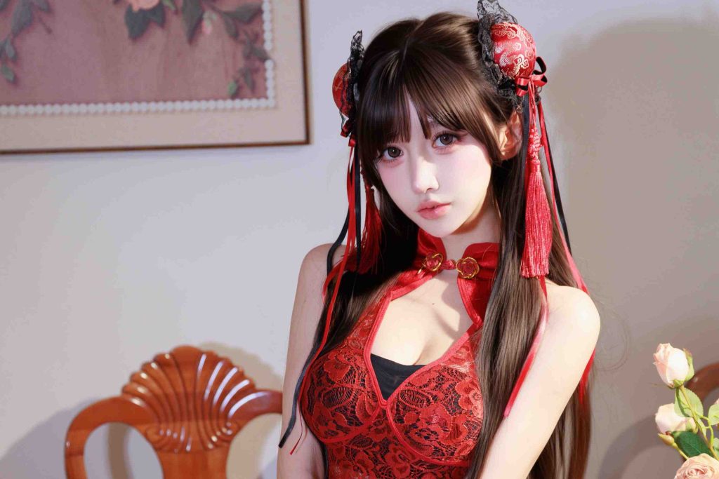 过期米线线喵 中华娘 [22P-240MB]-绅士网