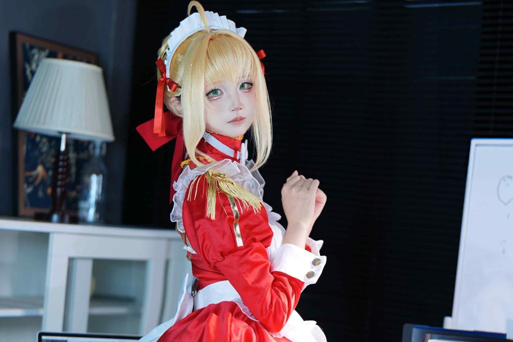 五更百鬼 FGO 尼禄 女仆 [15P-166MB]-绅士网