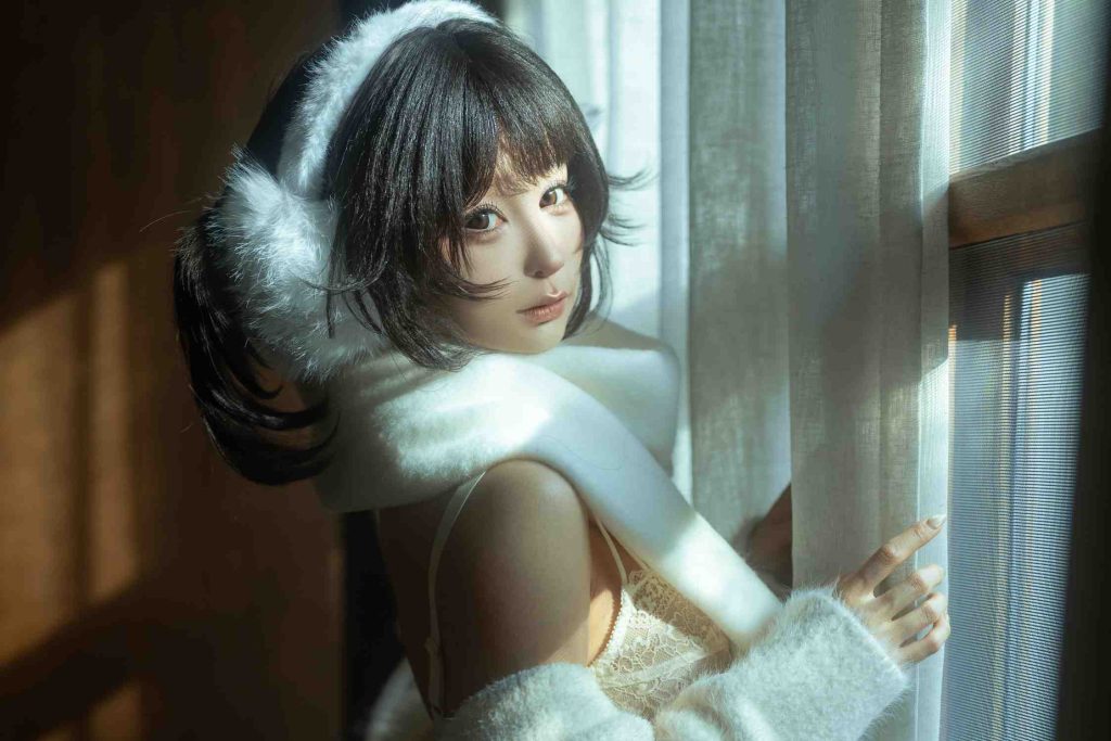 蠢沫沫 白毛衣 [18P-1V-992MB]-绅士网