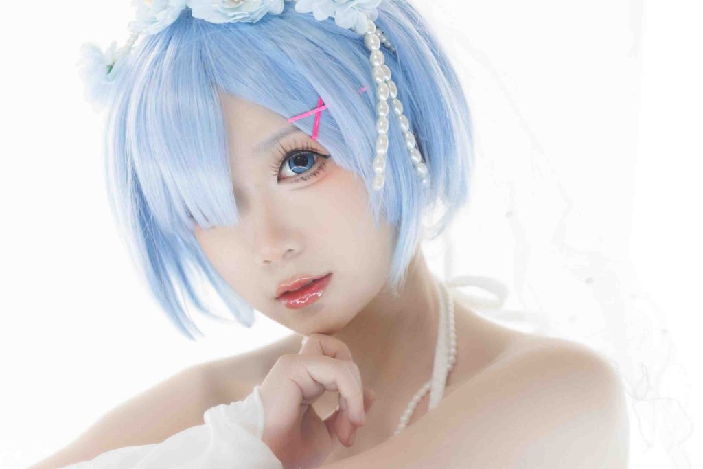 樱落酱 蕾姆花嫁 [25P-206MB]-绅士网